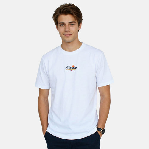T-Shirt Manches Courtes Ellesse Homme - Blanc