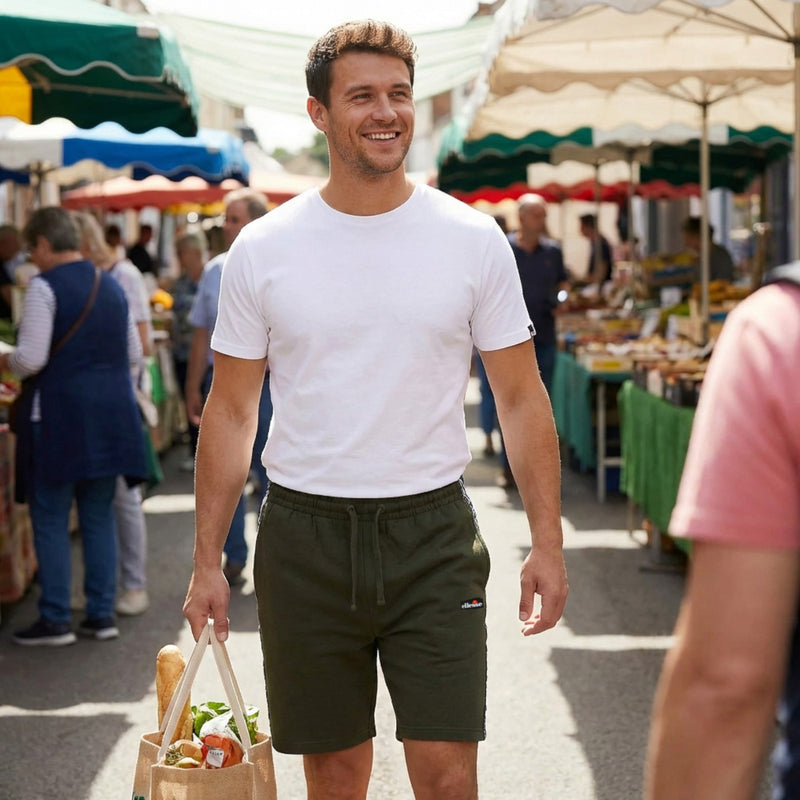 Short Ellesse Homme - Kaki