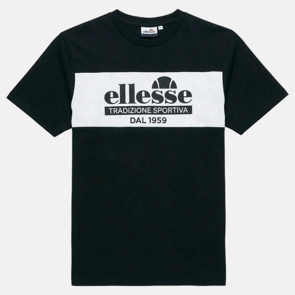T-Shirt Manches Courtes Ellesse Homme - Noir