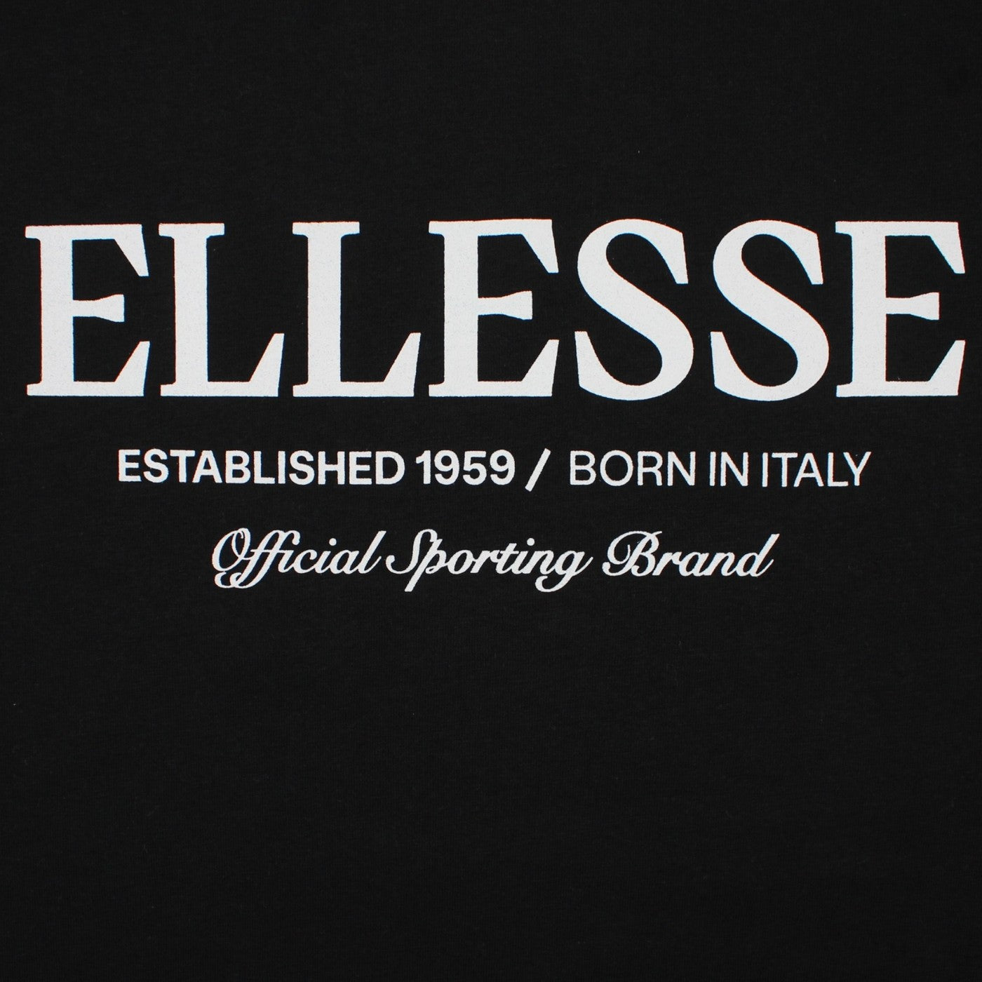 Camiseta de manga corta Ellesse Hombre - Negro