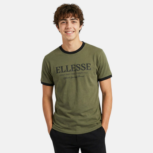 T-Shirt Manches Courtes Ellesse Homme - Kaki