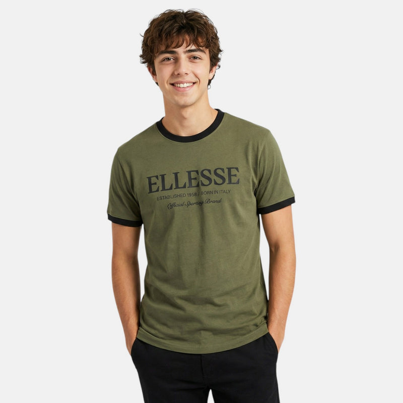 T-Shirt Manches Courtes Ellesse Homme - Kaki