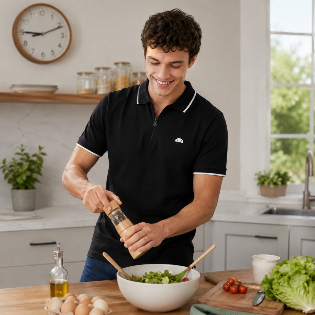 Polo Manches Courtes Ellesse Homme - Noir