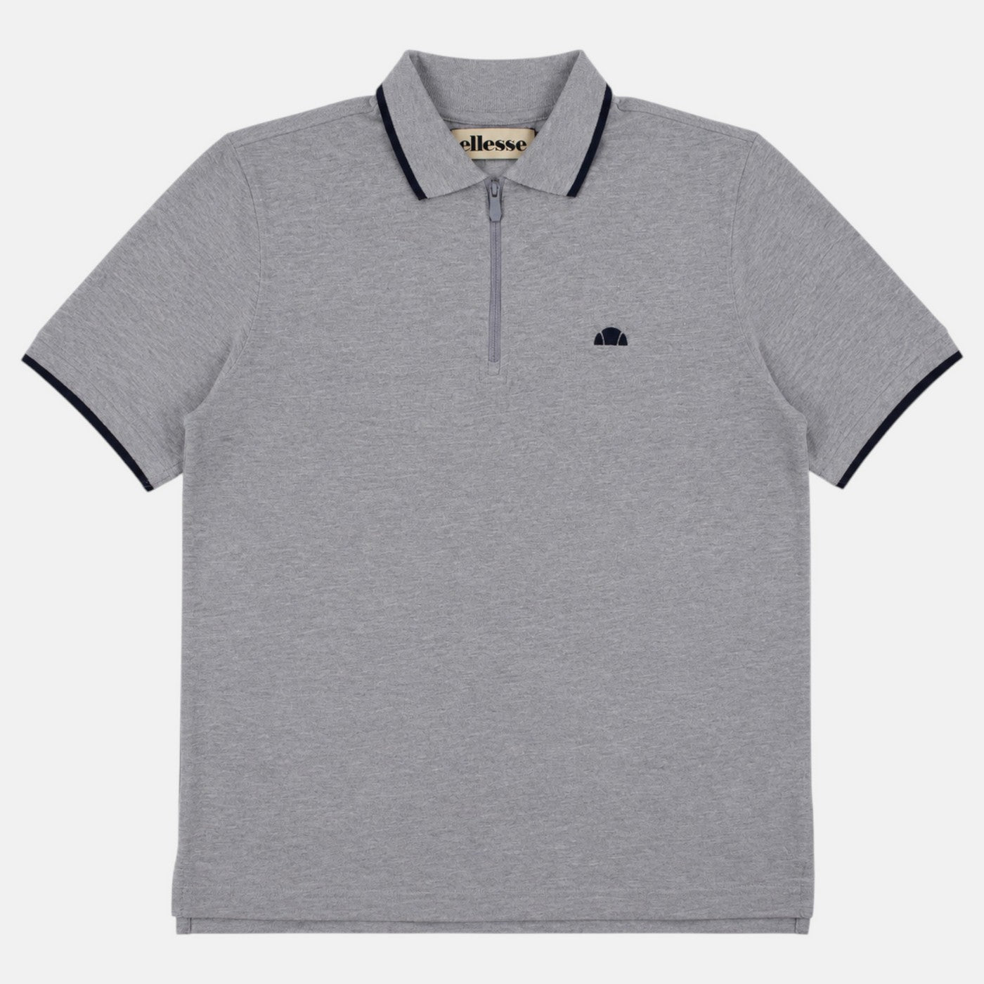 Ellesse Men's Short Sleeve Polo Shirt - Gray
