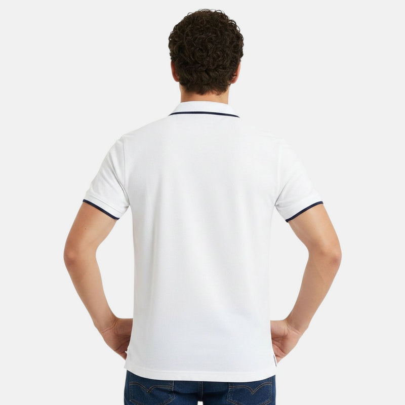 Polo Manches Courtes Ellesse Homme - Blanc