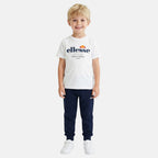 Pack De 2 T-Shirts Et Pantalon De Jogging Ellesse Garcon - Blanc/Bleu