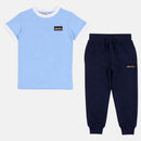 Pack De 2 T-Shirts Et Pantalon De Jogging Ellesse Garcon - Blanc/Bleu