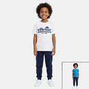 Pack De 2 T-Shirts Et Pantalon De Jogging Ellesse Garcon - Bleu/Marine