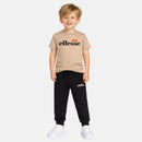 Pack De 2 T-Shirts Et Pantalon De Jogging Ellesse Garcon - Noir/Beige