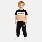 Pack De 2 T-Shirts Et Pantalon De Jogging Ellesse Garcon - Noir/Beige