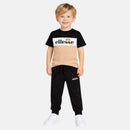 Pack De 2 T-Shirts Et Pantalon De Jogging Ellesse Garcon - Noir/Beige