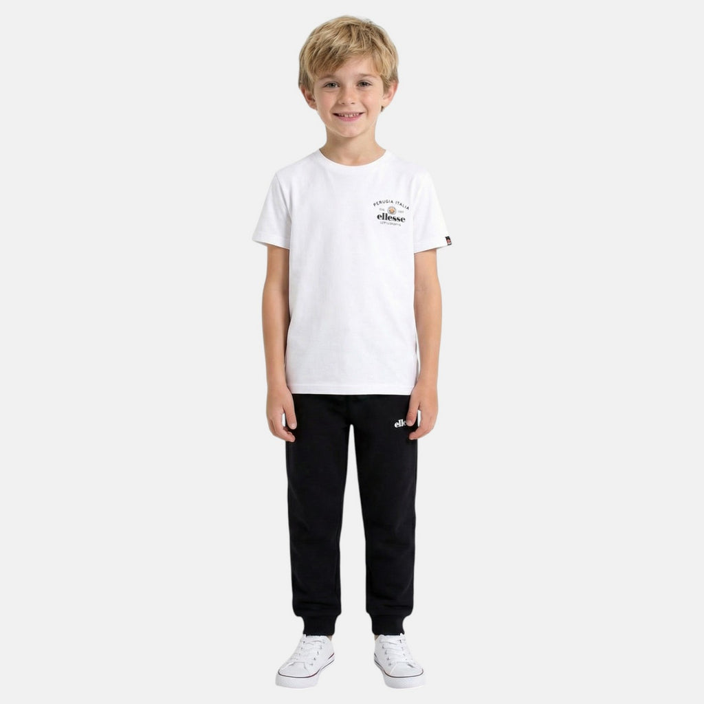 Pack De 2 T-Shirts Et Pantalon De Jogging Ellesse Garcon - Blanc/Marine