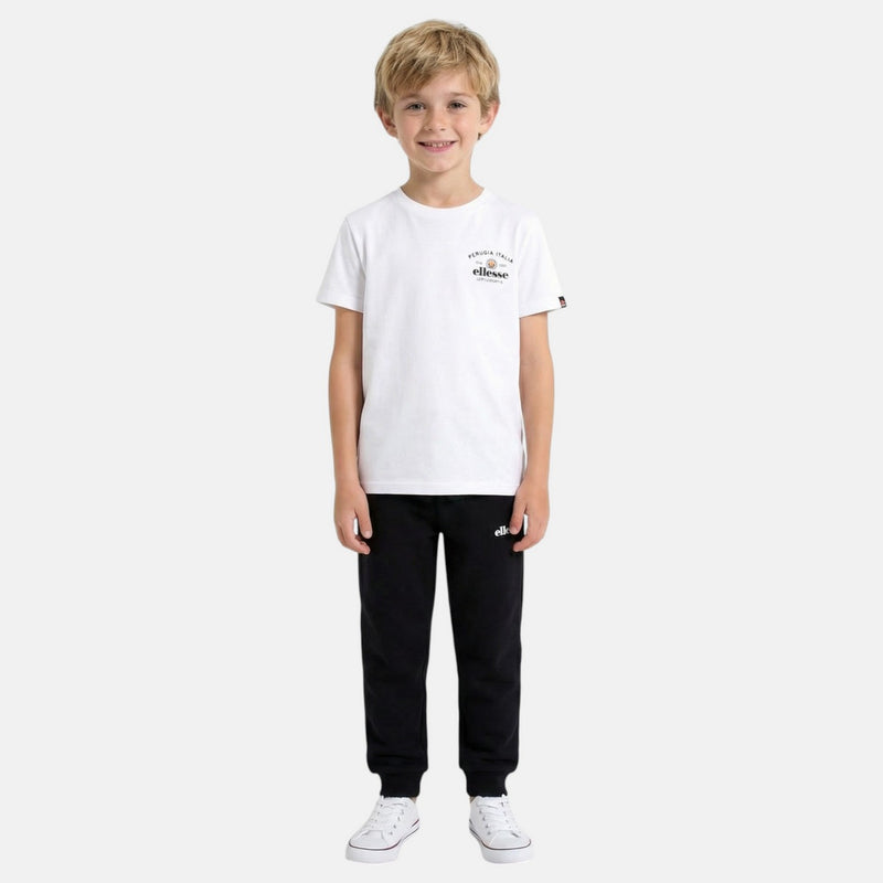 Pack De 2 T-Shirts Et Pantalon De Jogging Ellesse Garcon - Blanc/Marine