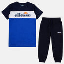Pack De 2 T-Shirts Et Pantalon De Jogging Ellesse Garcon - Blanc/Marine