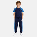 Pack De 2 T-Shirts Et Pantalon De Jogging Ellesse Garcon - Blanc/Marine