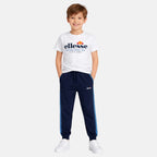 Pack De 2 T-Shirts Et Pantalon De Jogging Ellesse Garcon - Blanc/Marine