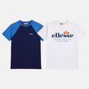 Pack De 2 T-Shirts Et Pantalon De Jogging Ellesse Garcon - Blanc/Marine