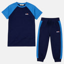 Pack De 2 T-Shirts Et Pantalon De Jogging Ellesse Garcon - Marine/Blanc