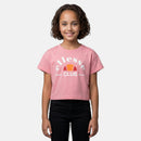 T-Shirt Manches Courtes Ellesse Fille - Rose