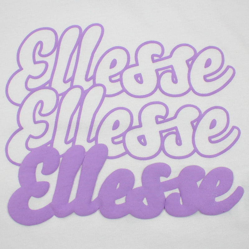 T-Shirt Manches Courtes Ellesse Fille - Blanc