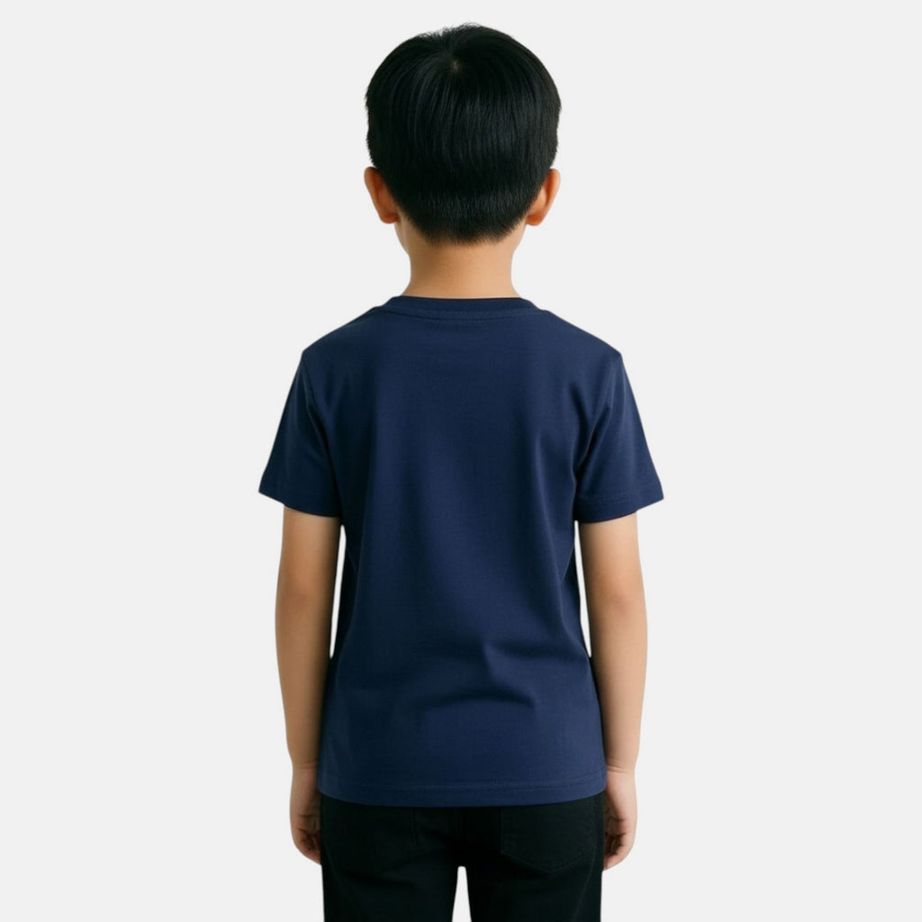 T-Shirt Manches Courtes Ellesse Garcon - Marine