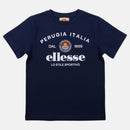 T-Shirt Manches Courtes Ellesse Garcon - Marine