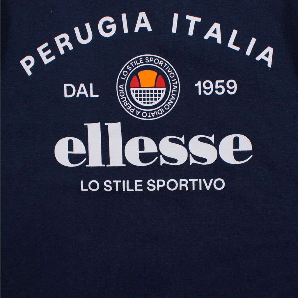 T-Shirt Manches Courtes Ellesse Garcon - Marine