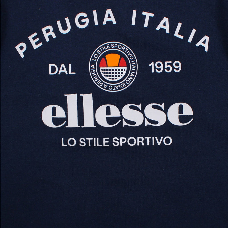 T-Shirt Manches Courtes Ellesse Garcon - Marine