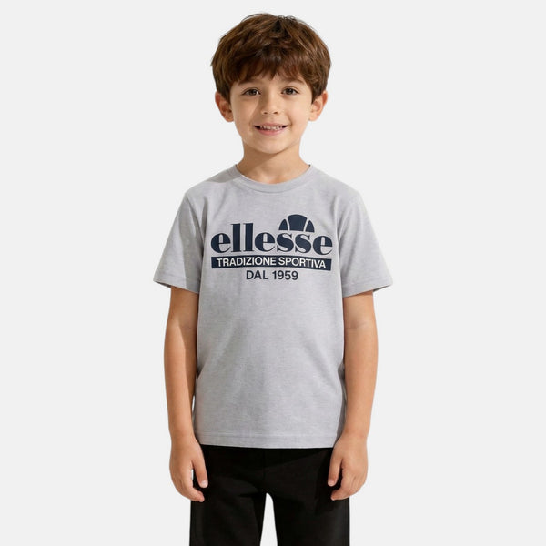 Camiseta de manga corta Ellesse Boys - Gris