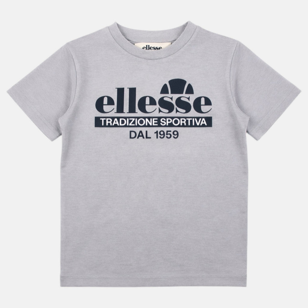 Camiseta de manga corta Ellesse Boys - Gris