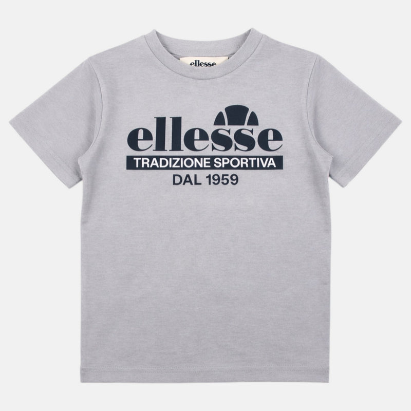 T-Shirt Manches Courtes Ellesse Garcon - Gris