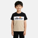 T-Shirt Manches Courtes Ellesse Garcon - Noir