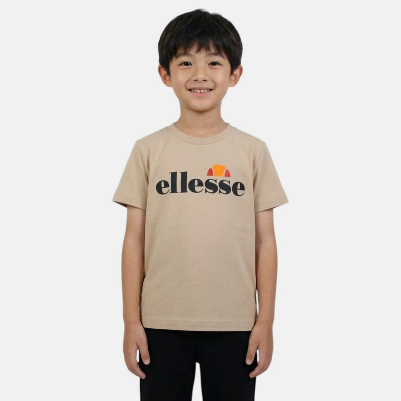 T-Shirt Manches Courtes Ellesse Garcon - Beige
