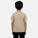 T-Shirt Manches Courtes Ellesse Garcon - Beige