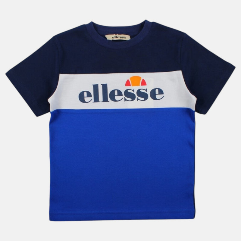 T-Shirt Manches Courtes Ellesse Garcon - Bleu