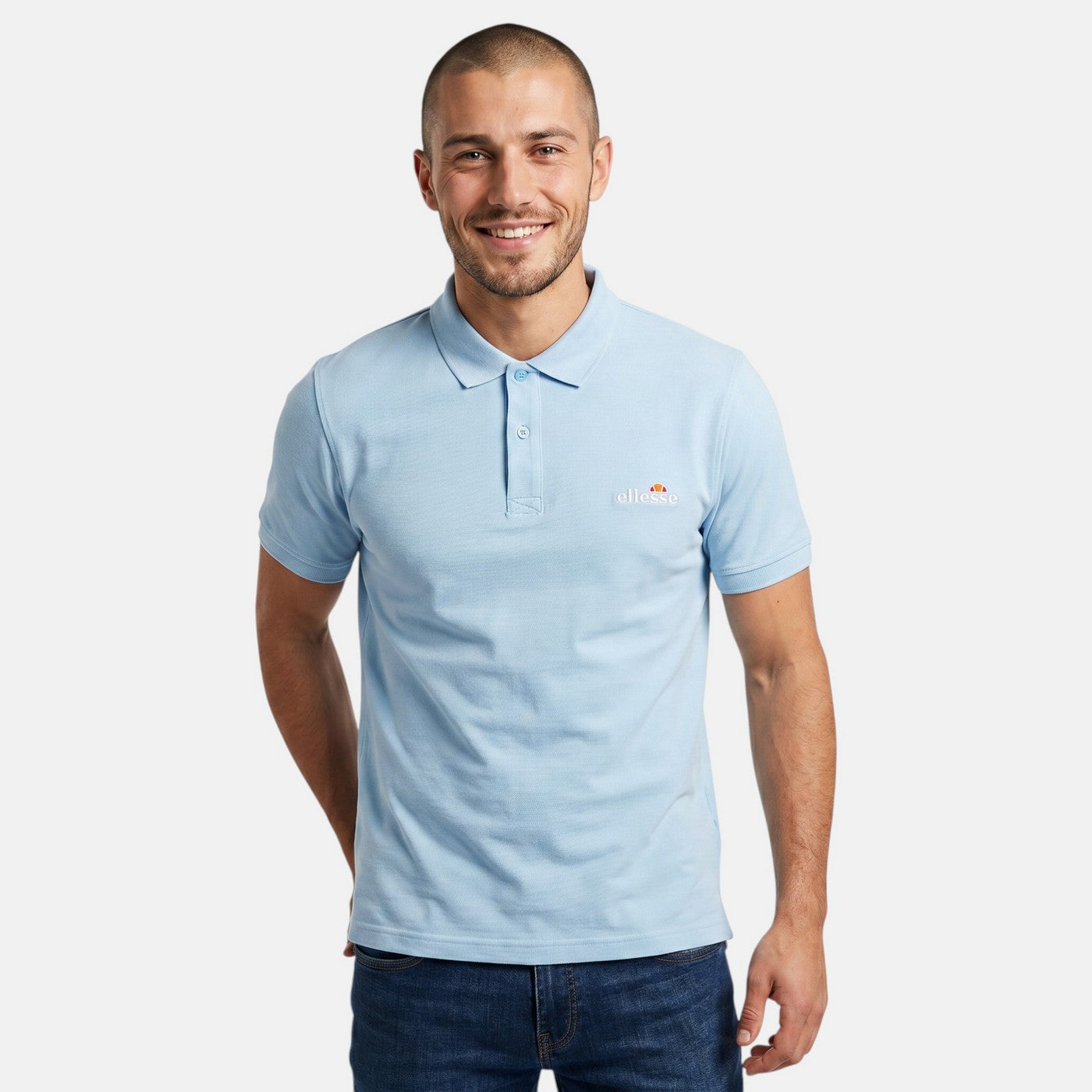 Polo Manches Courtes Ellesse Homme - Bleu