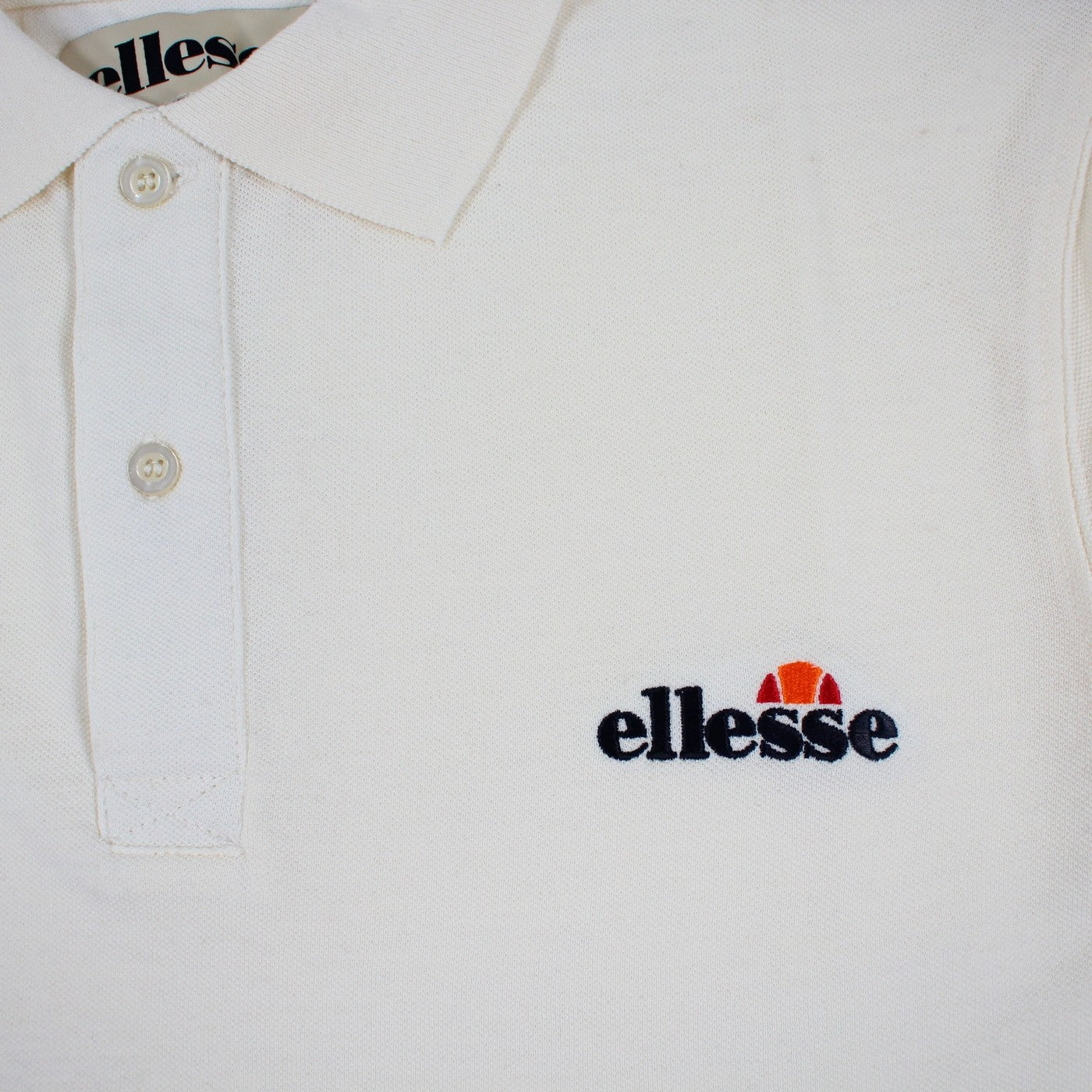 Polo Manches Courtes Ellesse Homme - Ecru