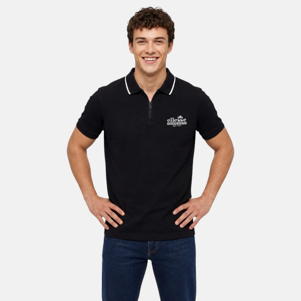 Polo Manches Courtes Ellesse Homme - Noir