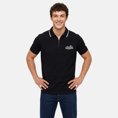 Polo Manches Courtes Ellesse Homme - Noir