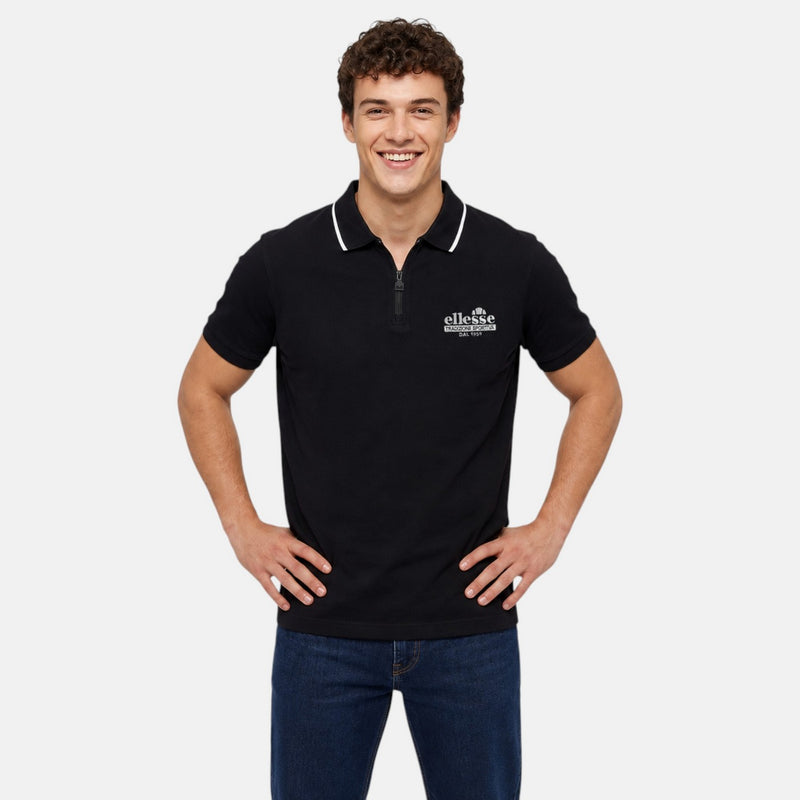Polo Manches Courtes Ellesse Homme - Noir
