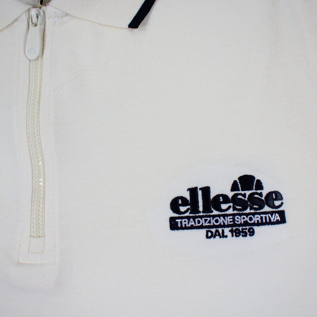 Polo Manches Courtes Ellesse Homme - Ecru