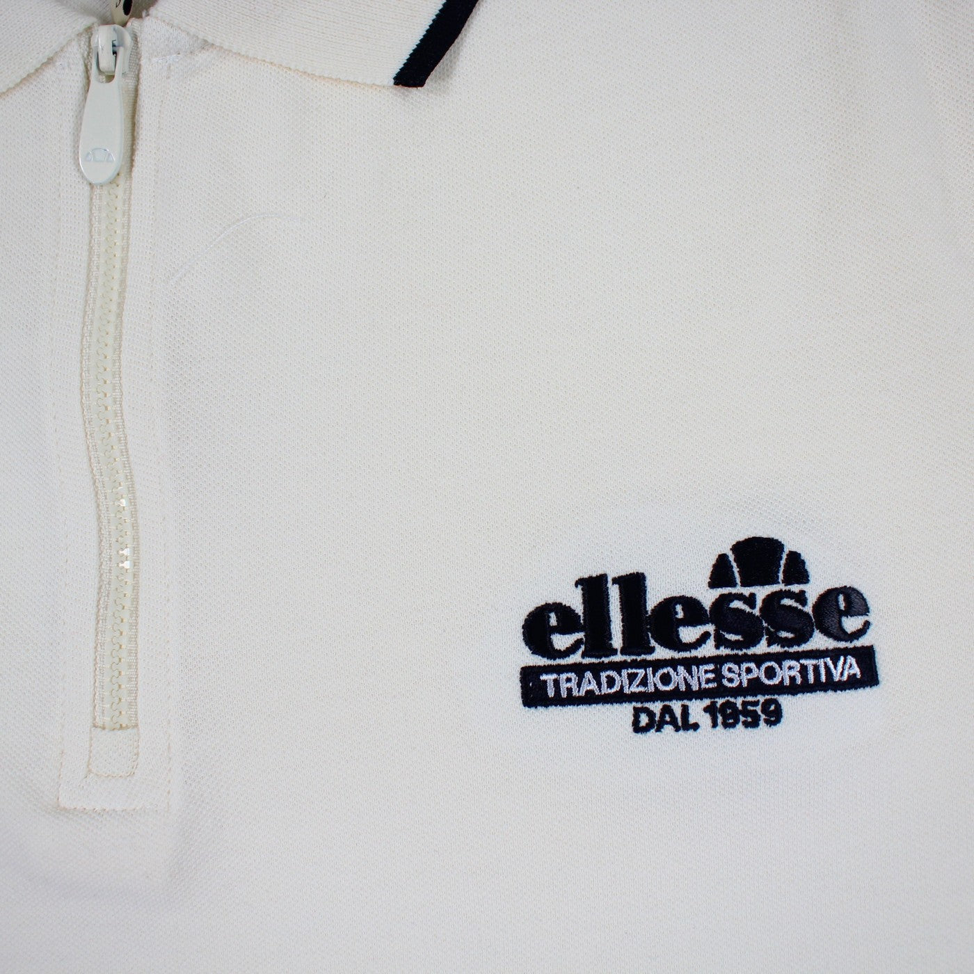 Polo Manches Courtes Ellesse Homme - Ecru