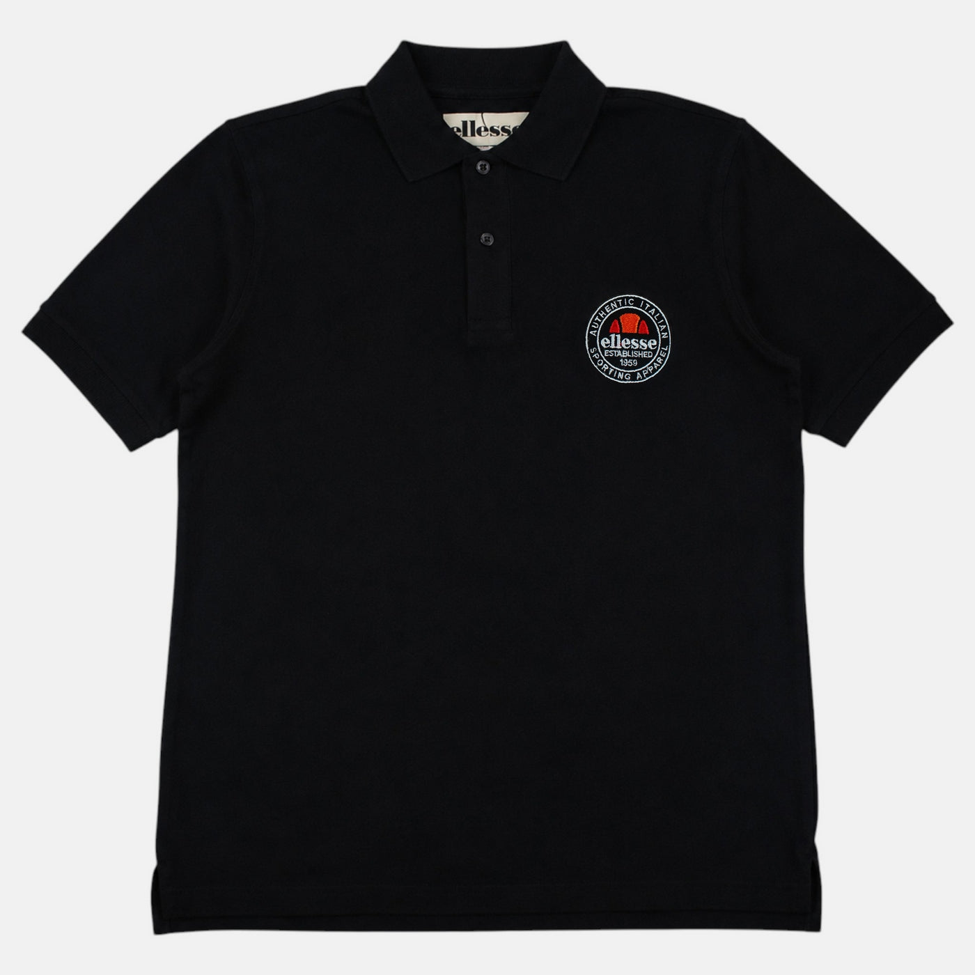 Polo Manches Courtes Ellesse Homme - Noir