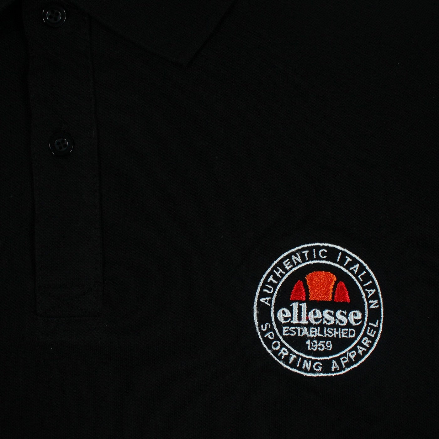 Polo Manches Courtes Ellesse Homme - Noir