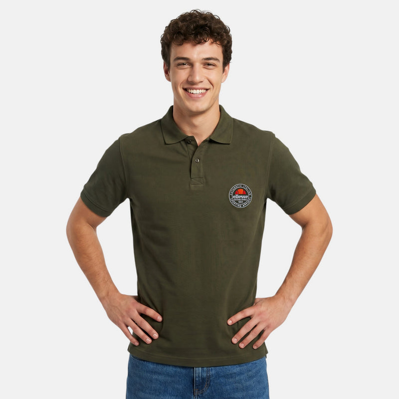 Polo Manches Courtes Ellesse Homme - Kaki