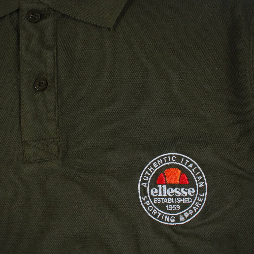 Polo Manches Courtes Ellesse Homme - Kaki