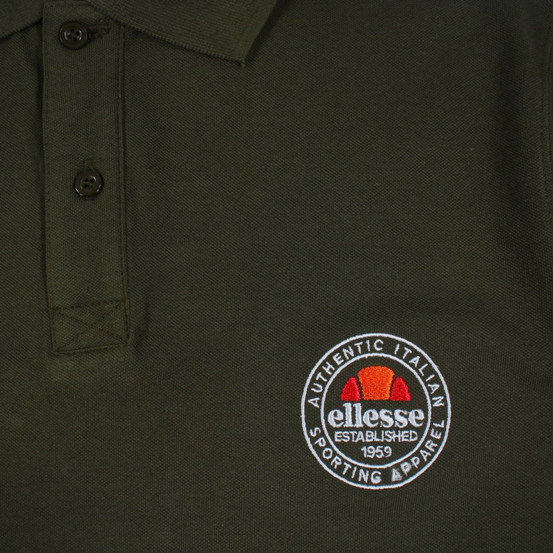 Polo Manches Courtes Ellesse Homme - Kaki