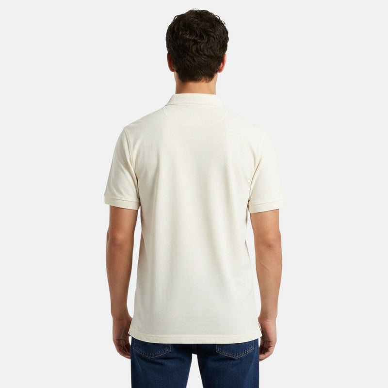 Polo Manches Courtes Ellesse Homme - Ecru