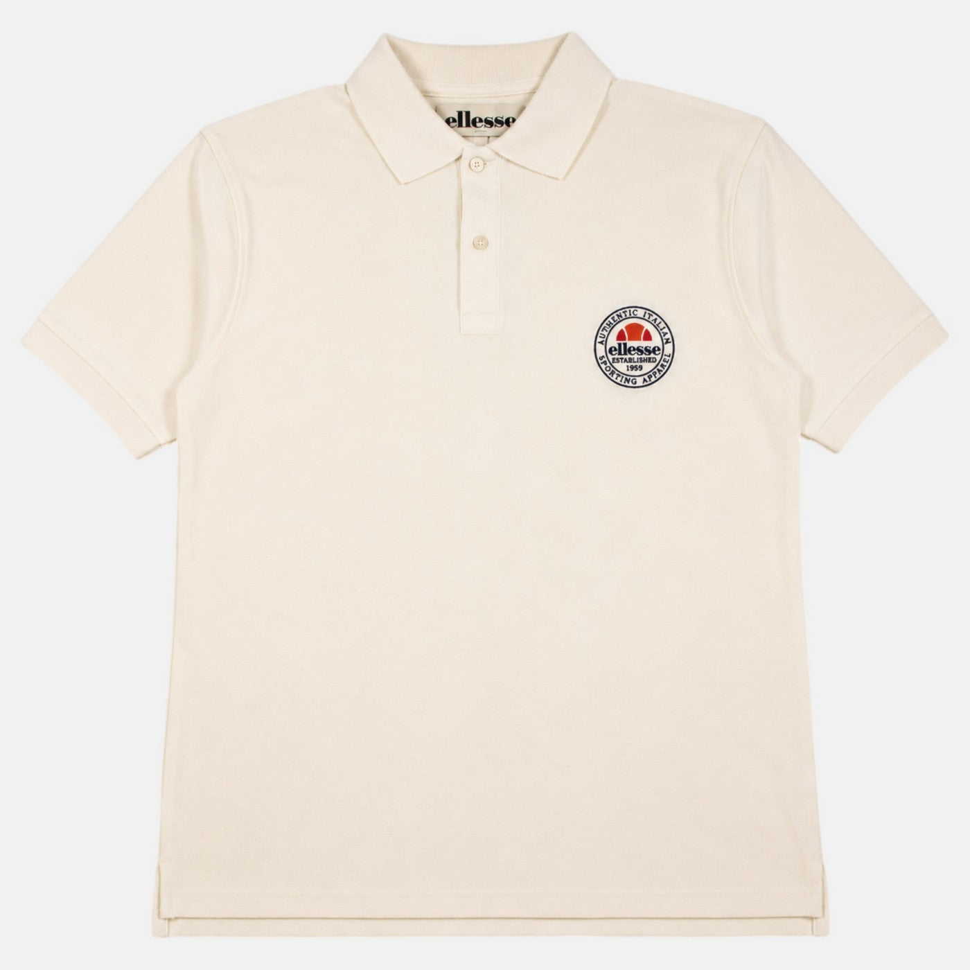 Polo Manches Courtes Ellesse Homme - Ecru