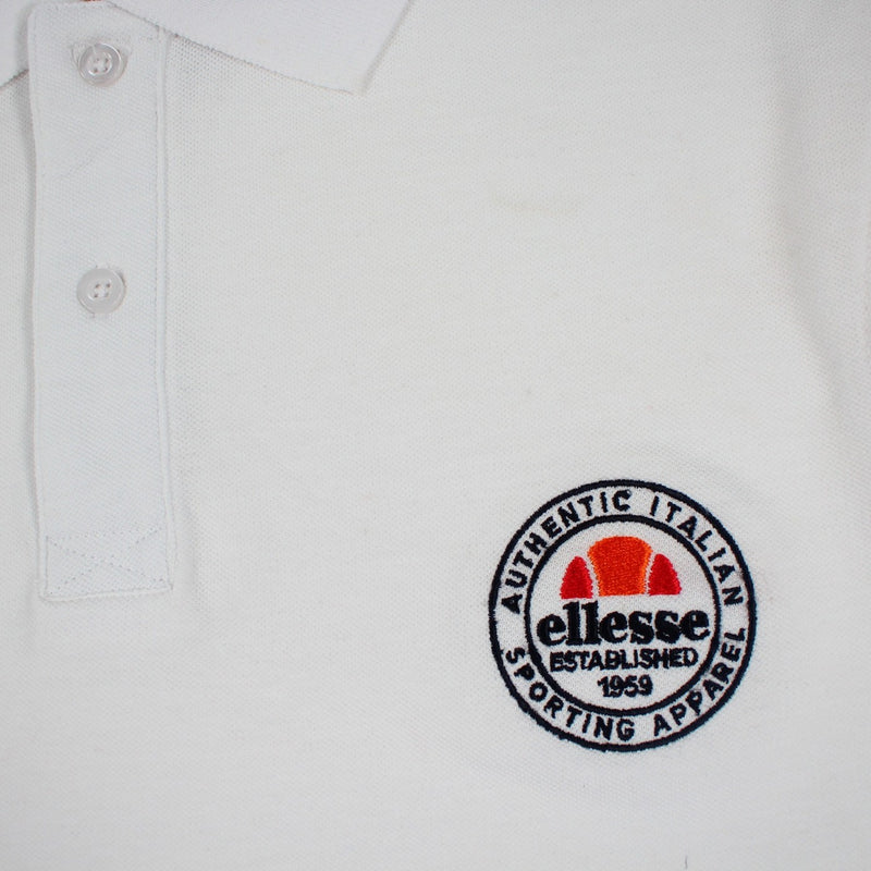 Polo Manches Courtes Ellesse Homme - Ecru